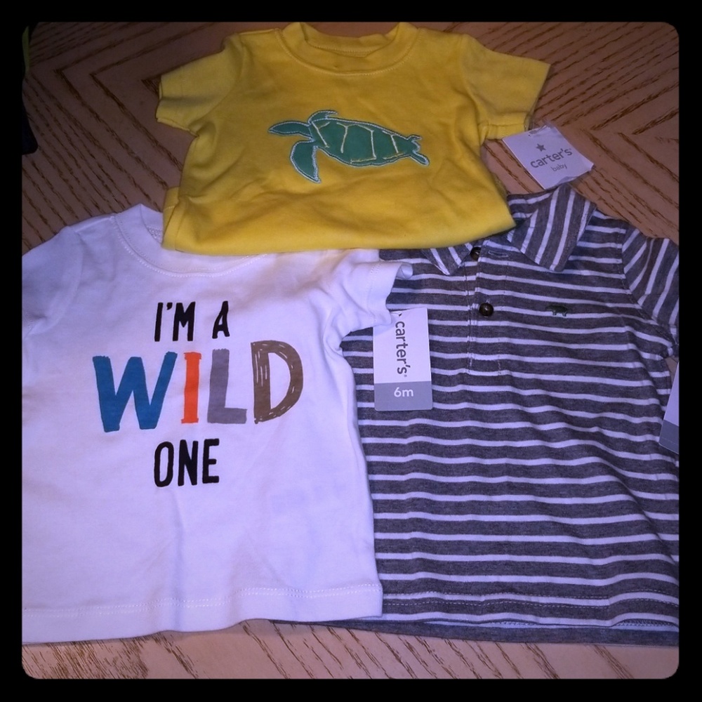 Carter's bundle for little boys.